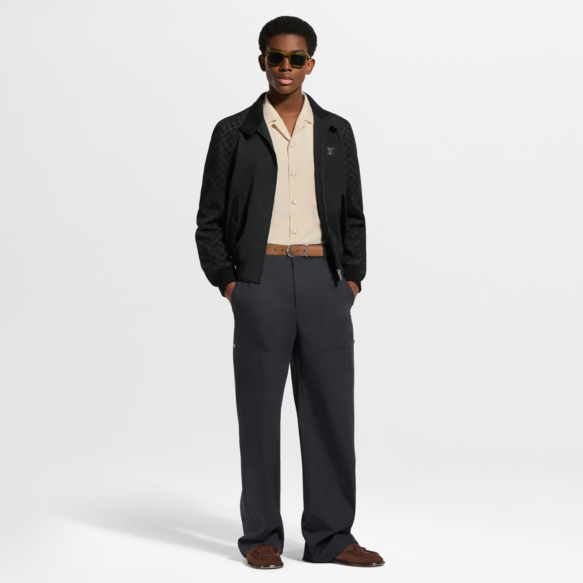 Suede Mix Blouson - Men - Ready-to-Wear | LOUIS VUITTON ®